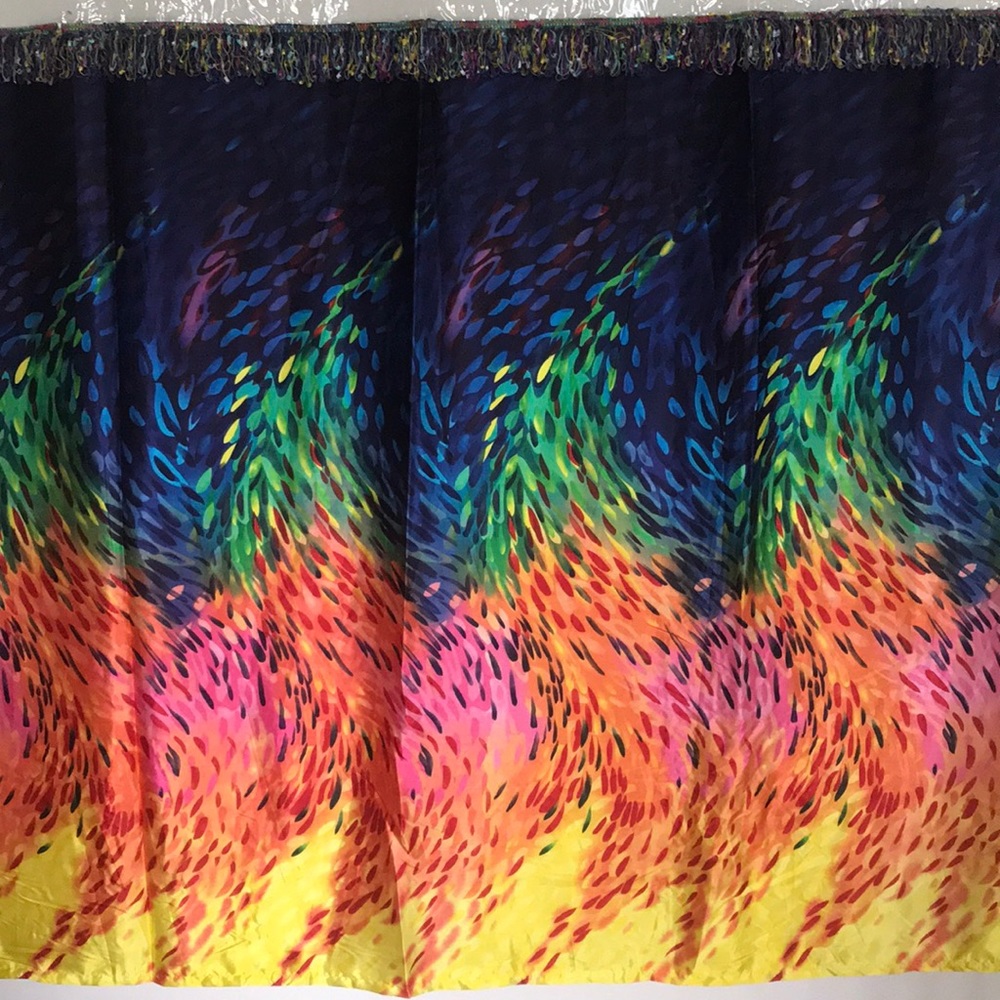 Paint Strokes Shower Curtain🌈